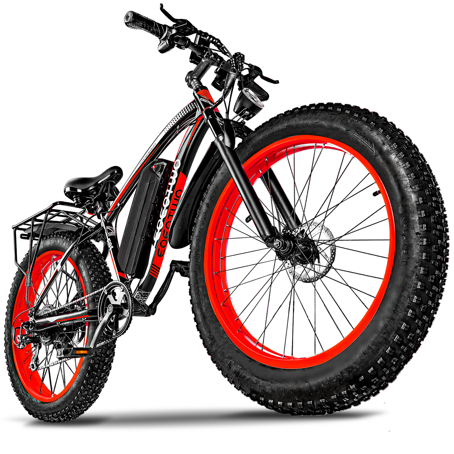 EOEOTWO 26" Fat Tire 1000W Electric Bike