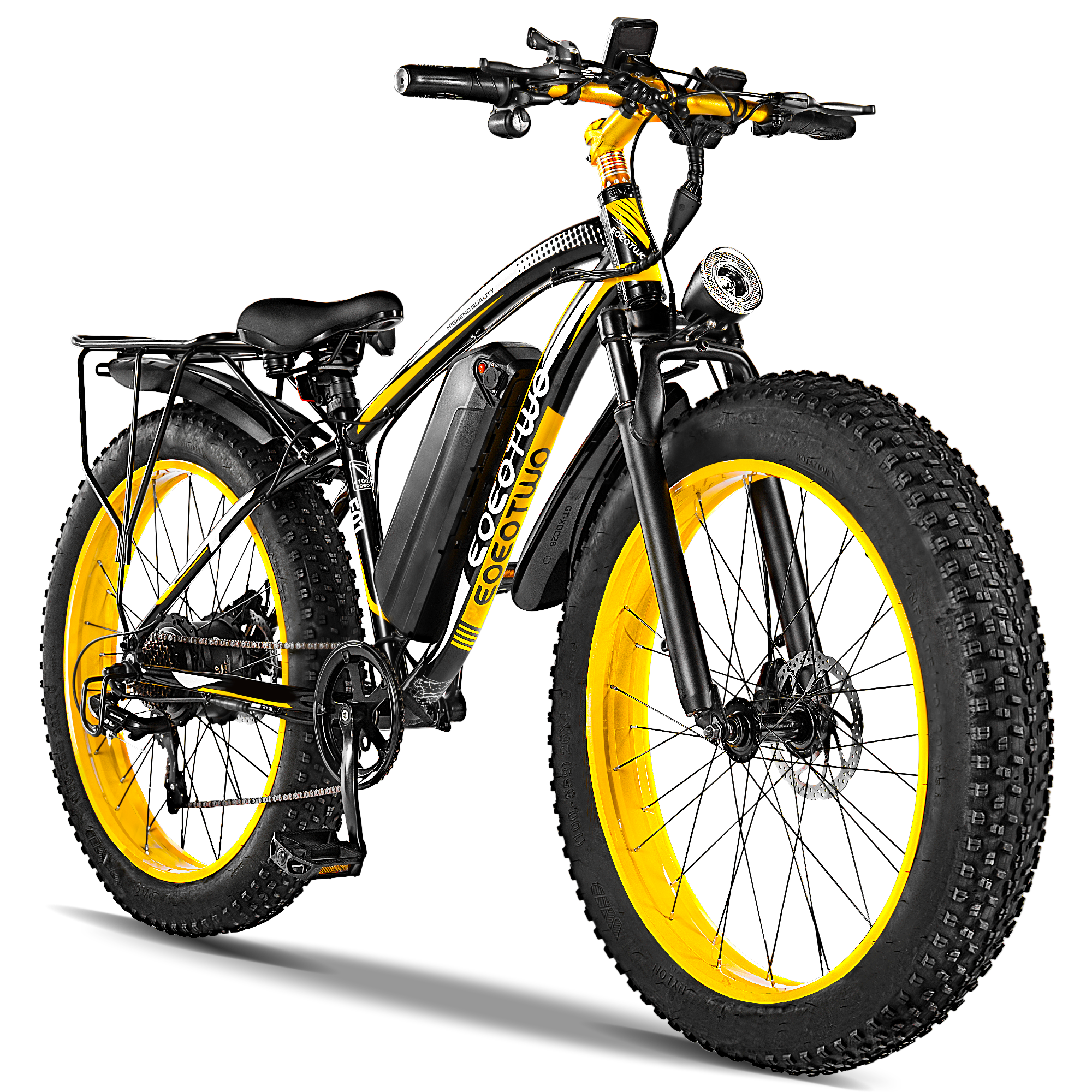 EOEOTWO E01  26" Fat Tire 1000W Electric Bike
