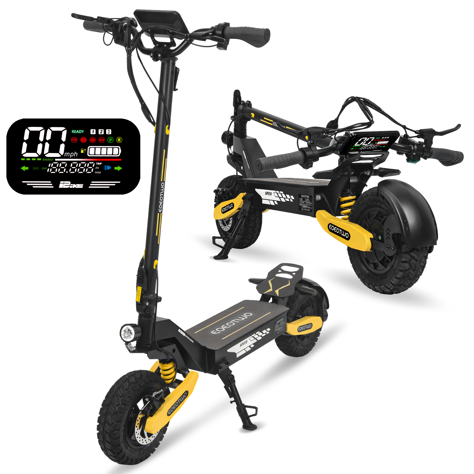 EOEOTWO 1200W Off Road Electric Scooter