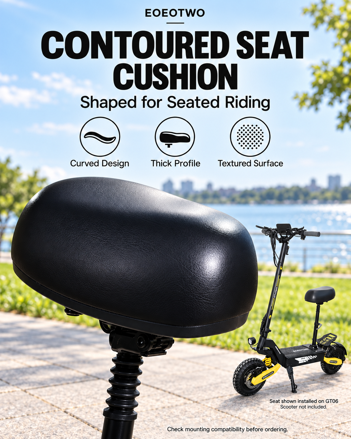 EOEOTWO GT06 Oversize Saddle
