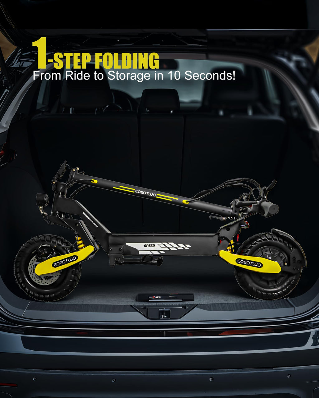 EOEOTWO 30 MPH Off-Road Electric Scooter