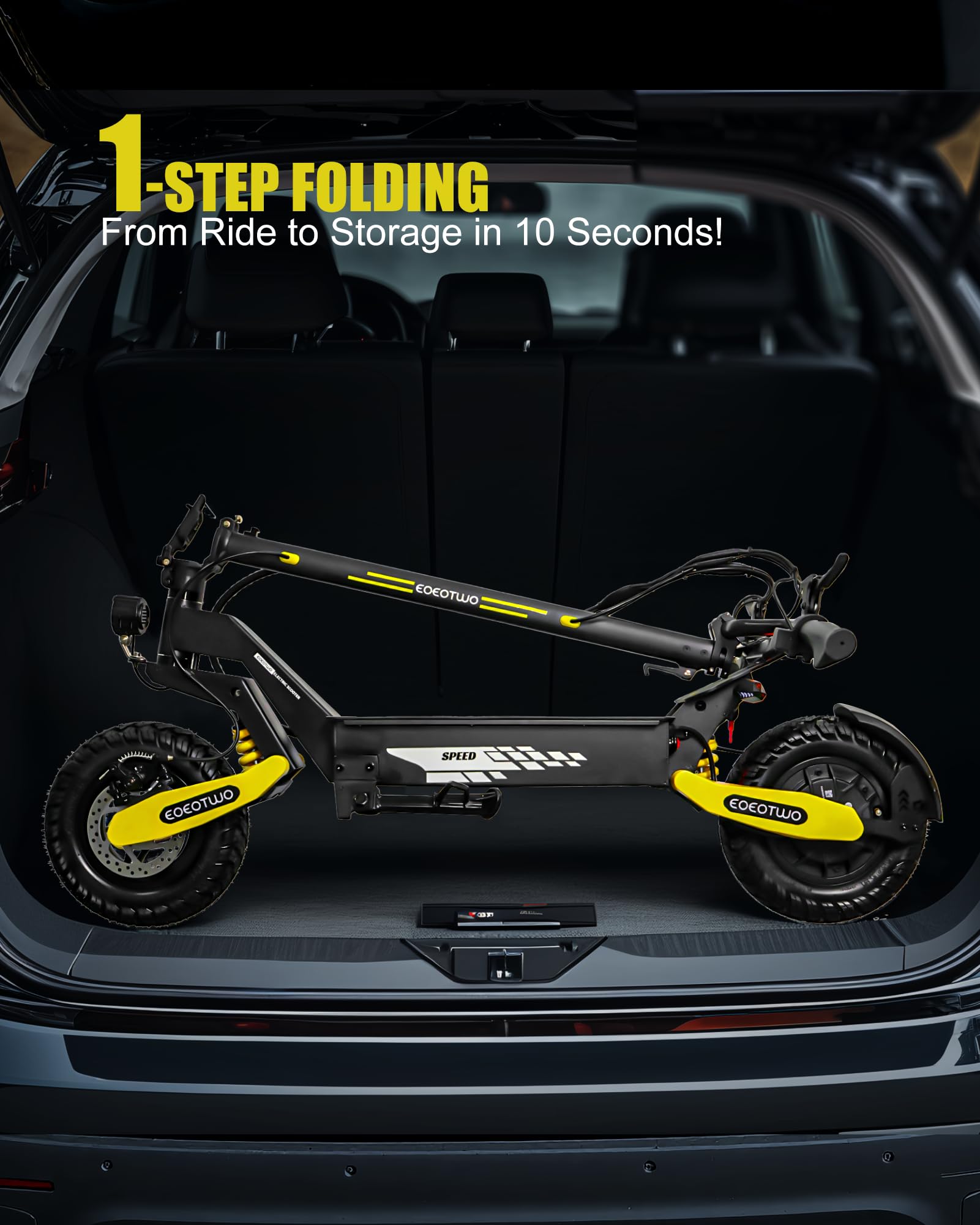EOEOTWO 30 MPH Off-Road Electric Scooter