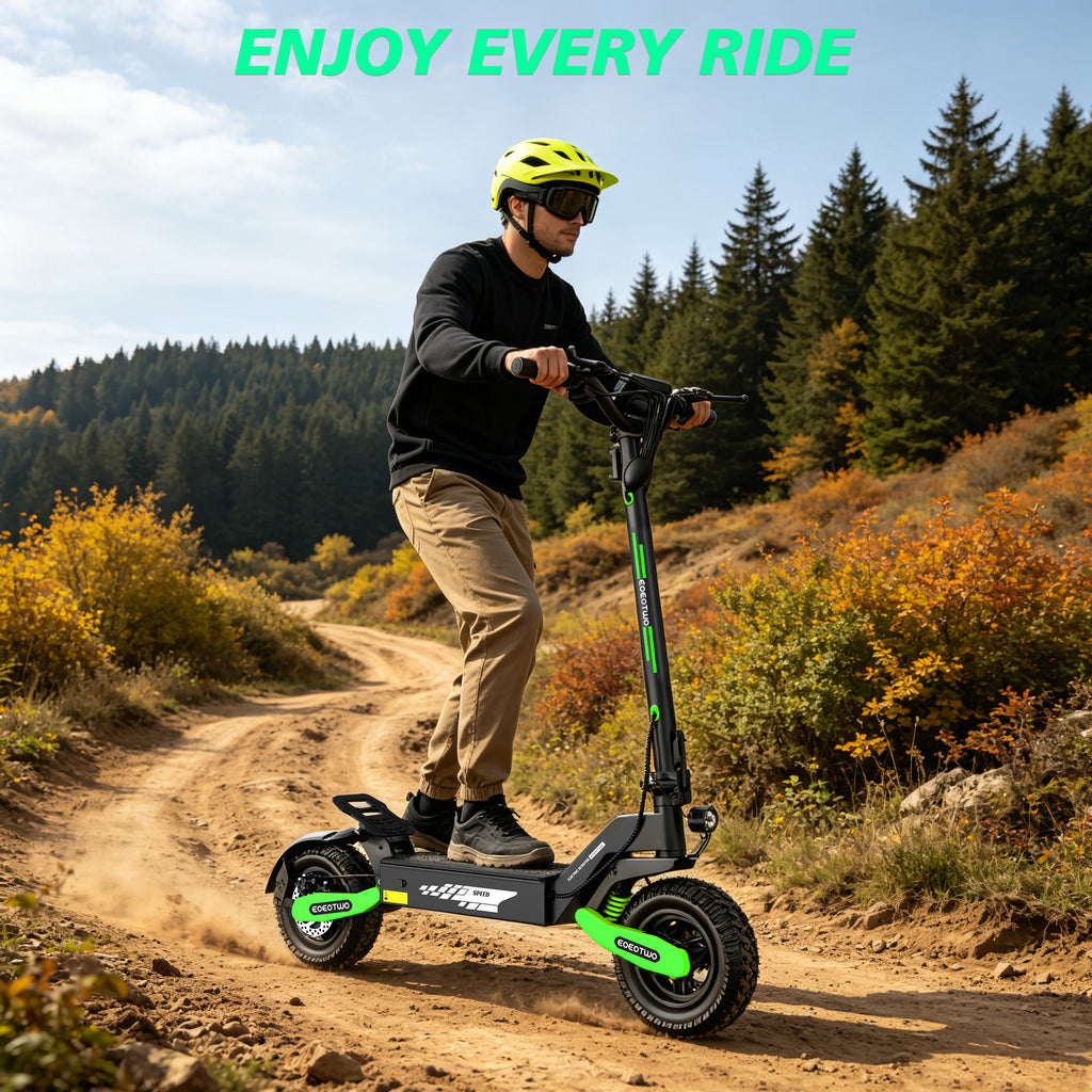 EOEOTWO Green GT06 1200W Electric Scooter