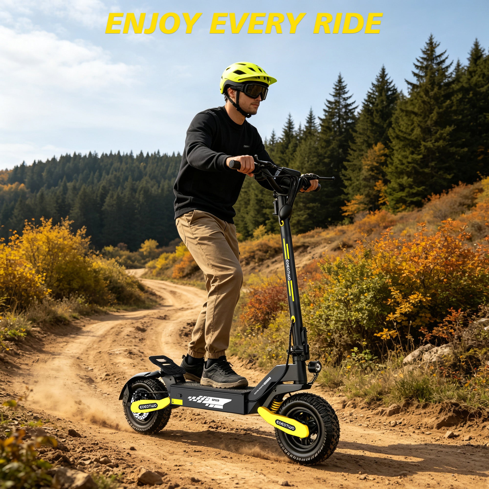 EOEOTWO 1200W Off Road Electric Scooter