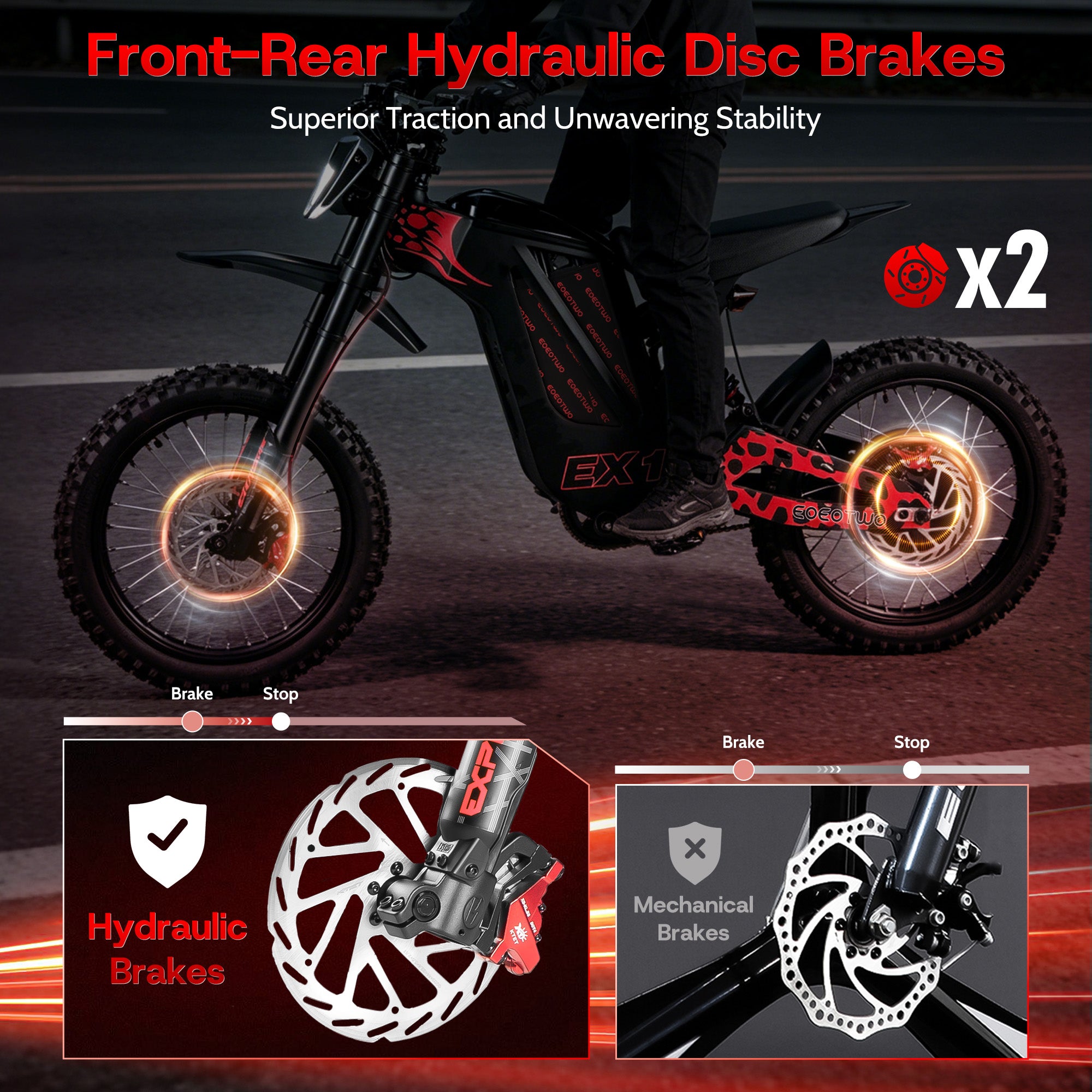 EOEOTWO EX1 Electric Dirt Bike