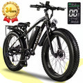 E01  34MPH All-Terrain Electric Bike Black