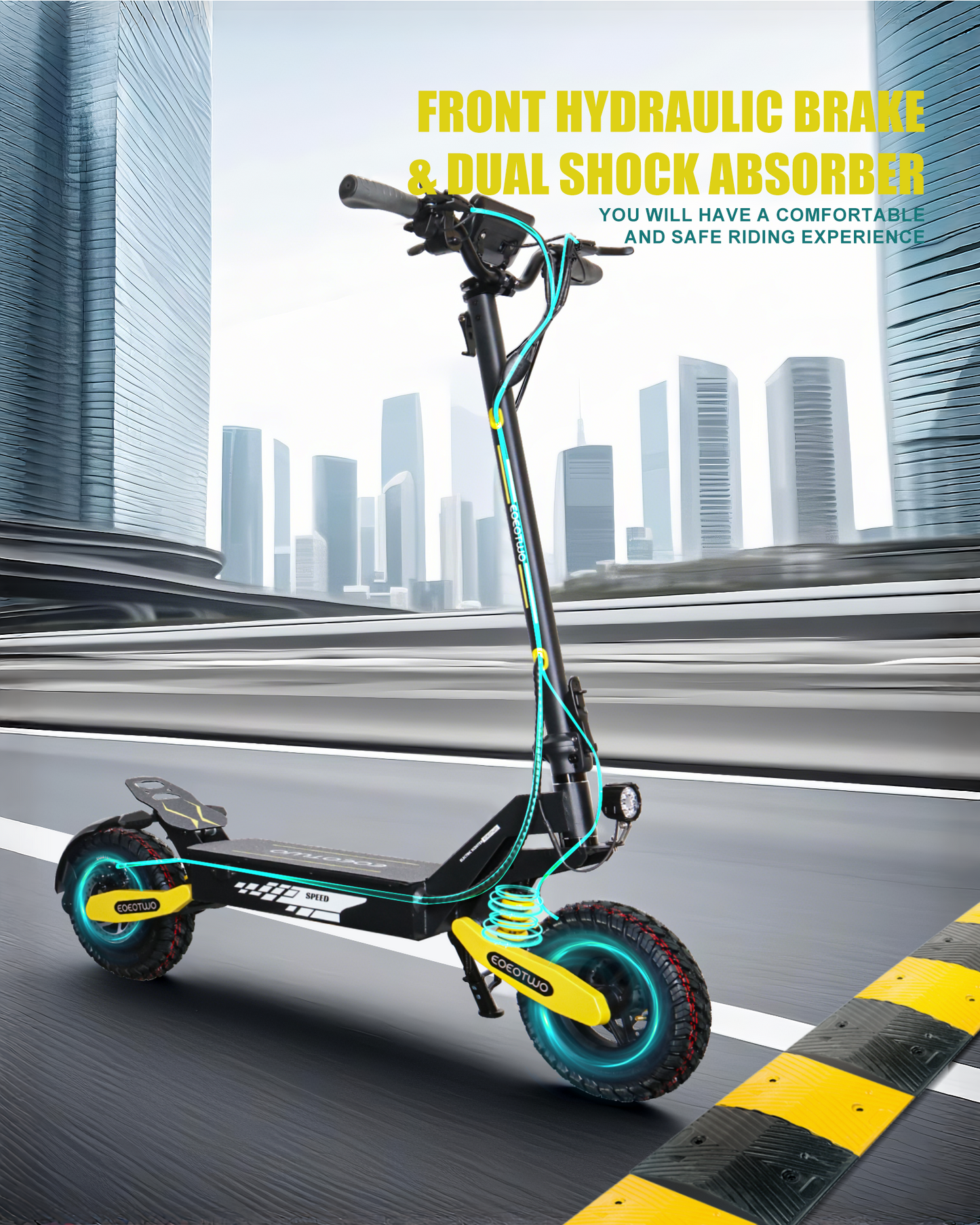 EOEOTWO 1200W Off Road Electric Scooter