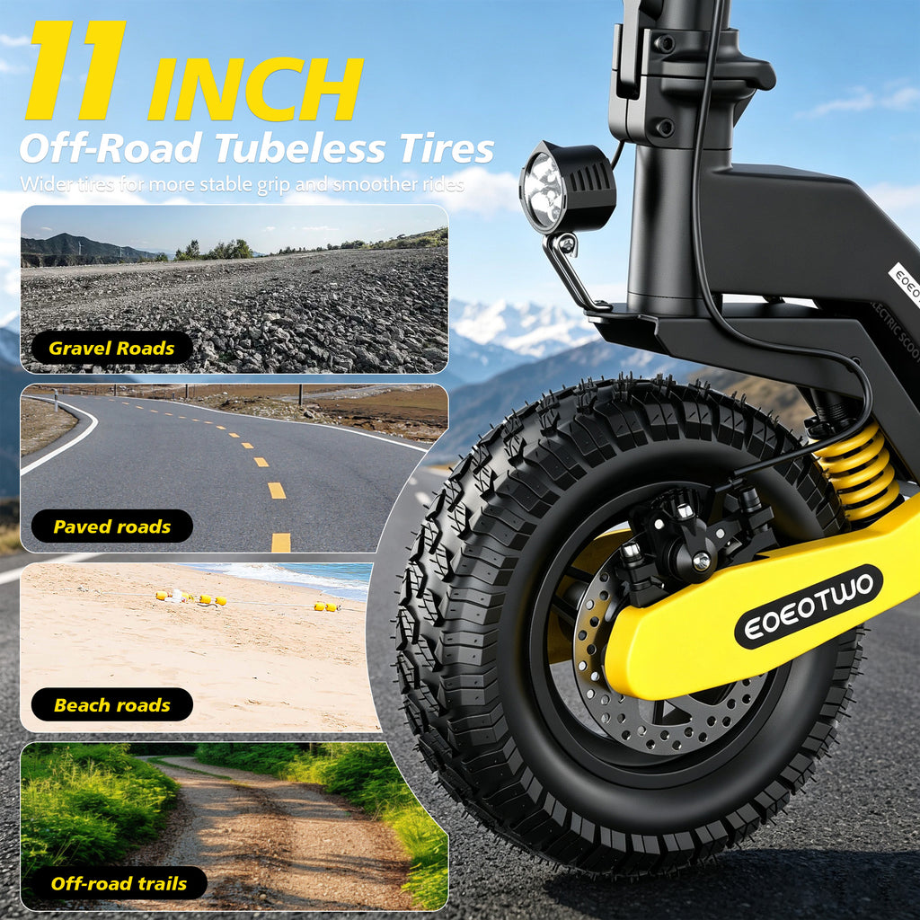 EOEOTWO 1200W Off Road Electric Scooter