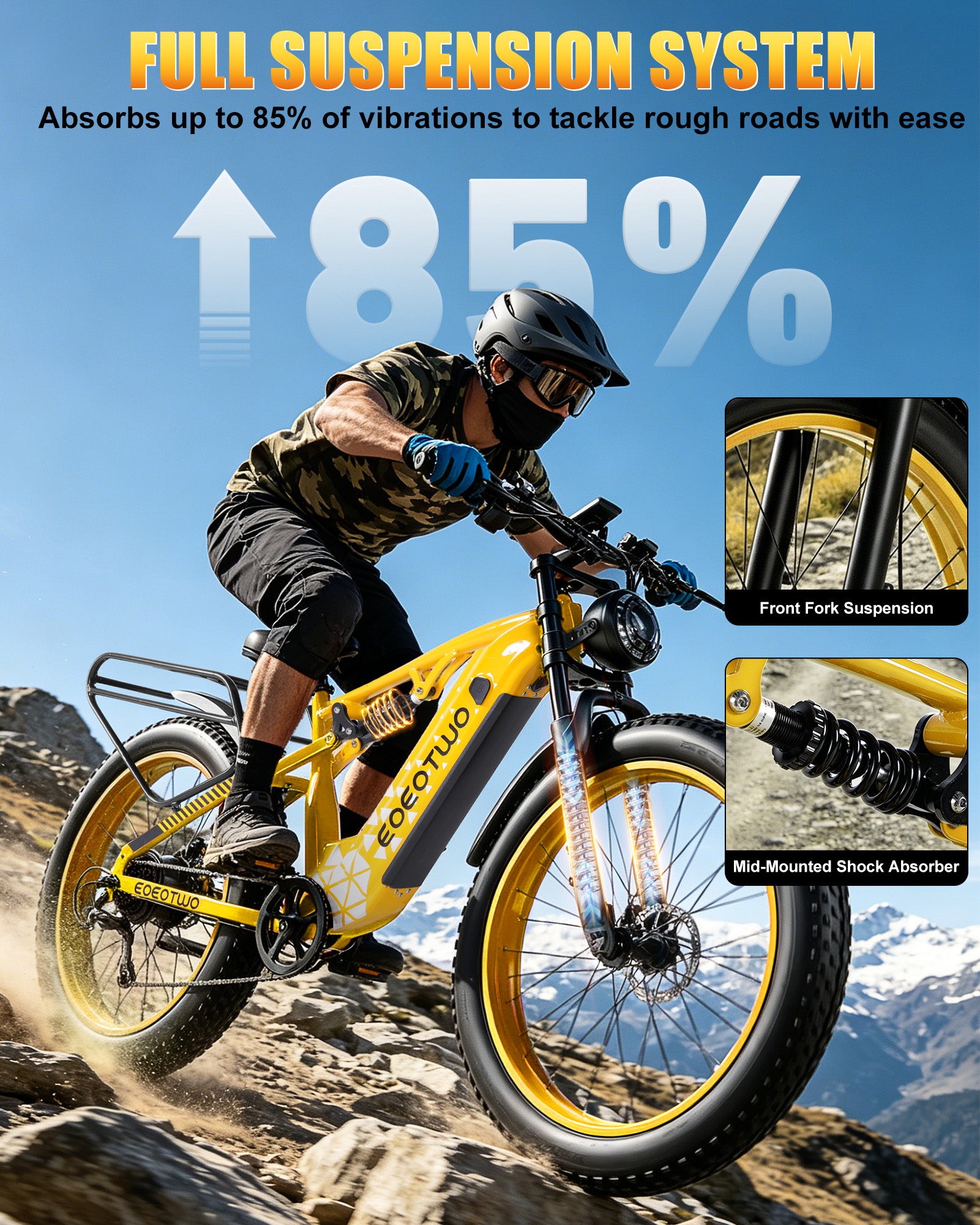 E03 Electric Bike for Adults 48V 17.5Ah