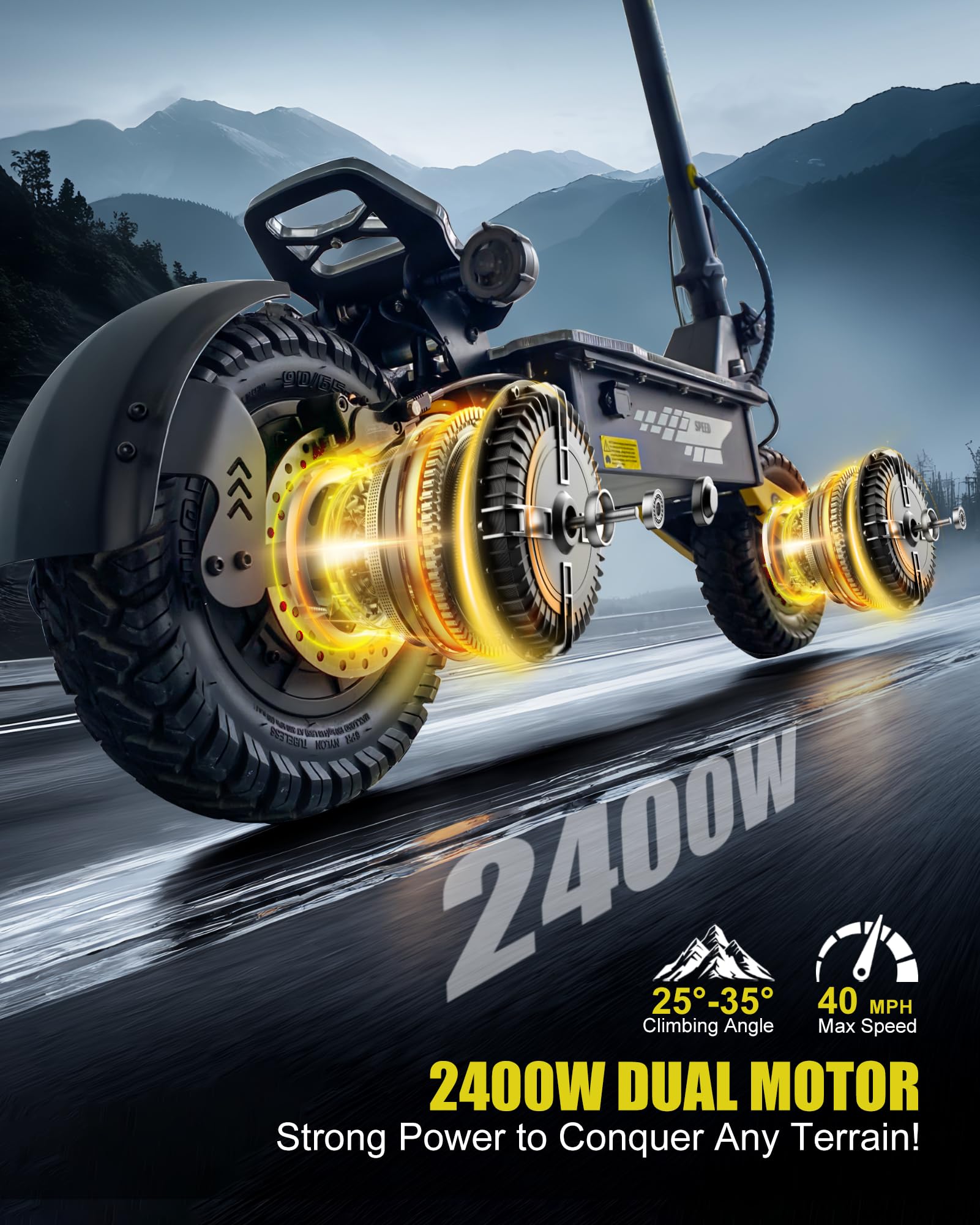 GT06 PLUS 2400W Electric Scooter