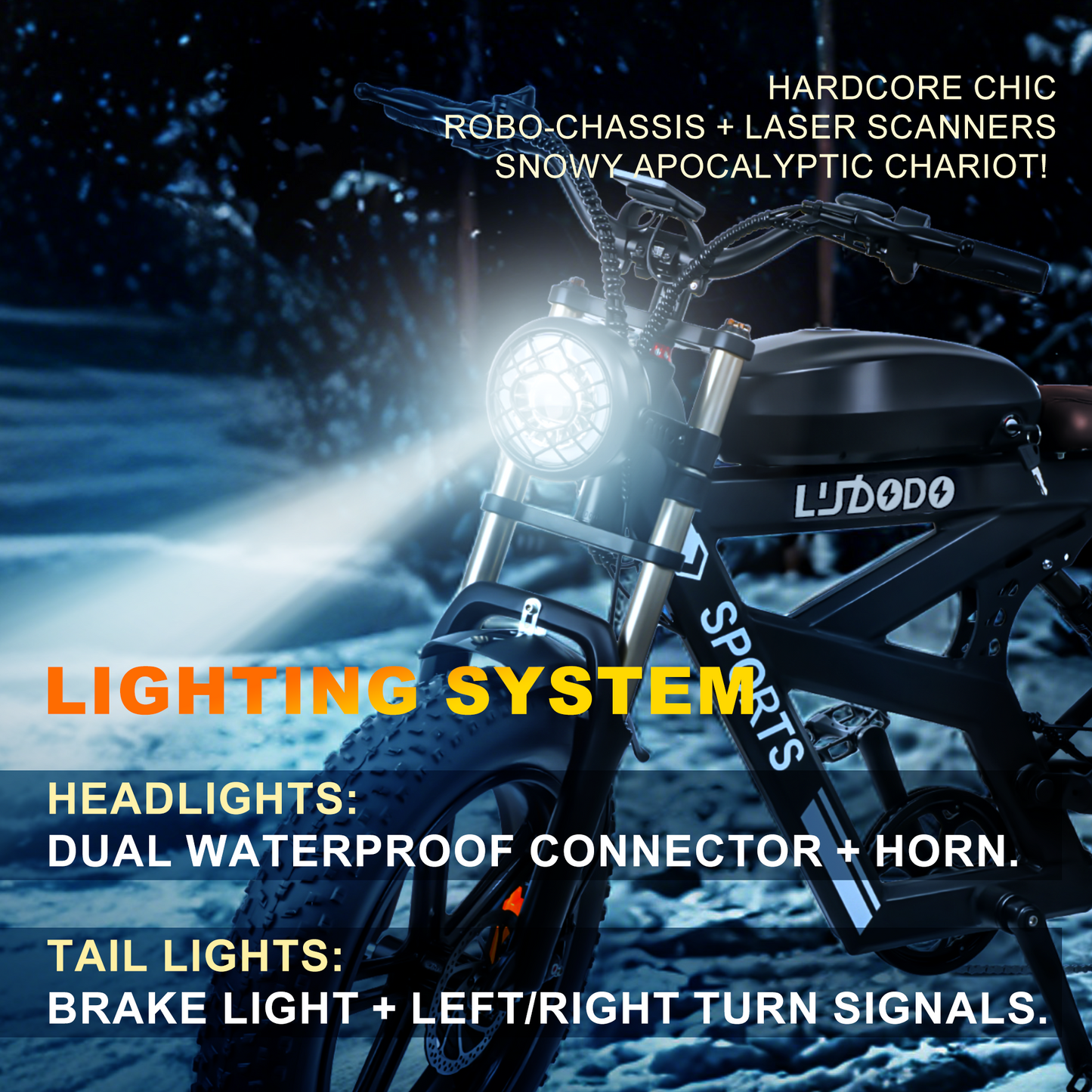 AK2 Electric Dirt Bike Peak 1000W 48V 34MPH