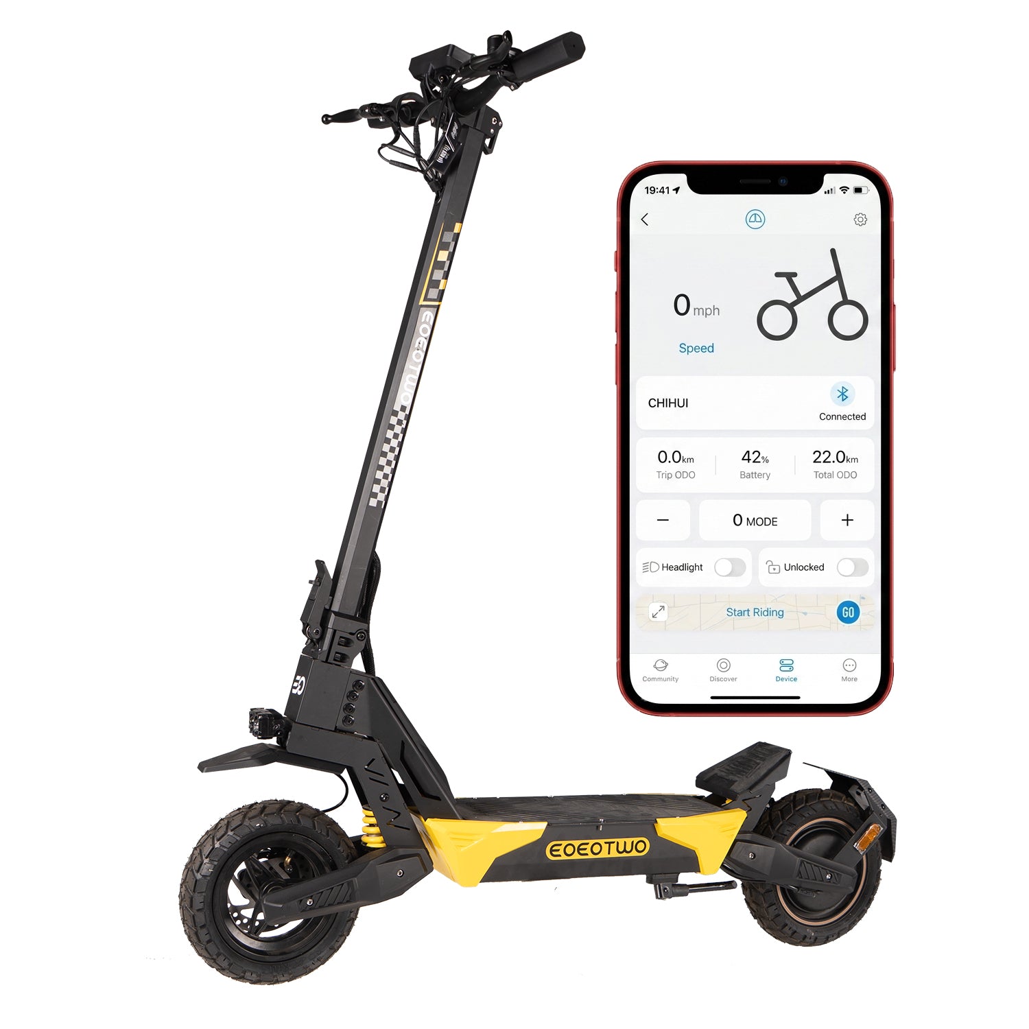S1 Electric Scooter for Adults Smart App Control