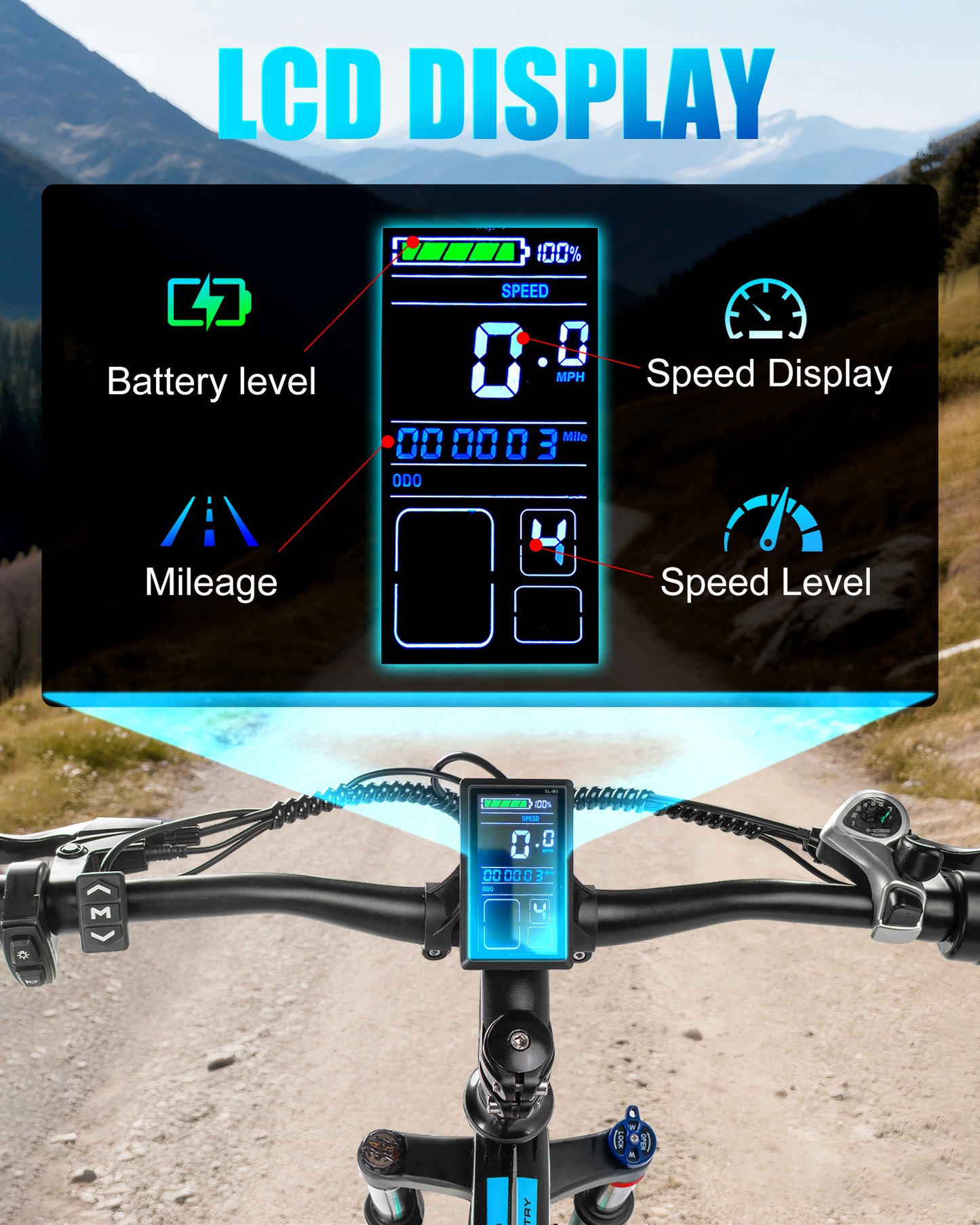 E02 Electric Bike Peak 1500W 48V 20Ah