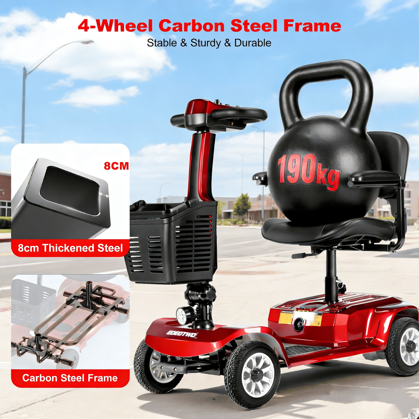 EOEOTWO Folding Mobility Vehicle