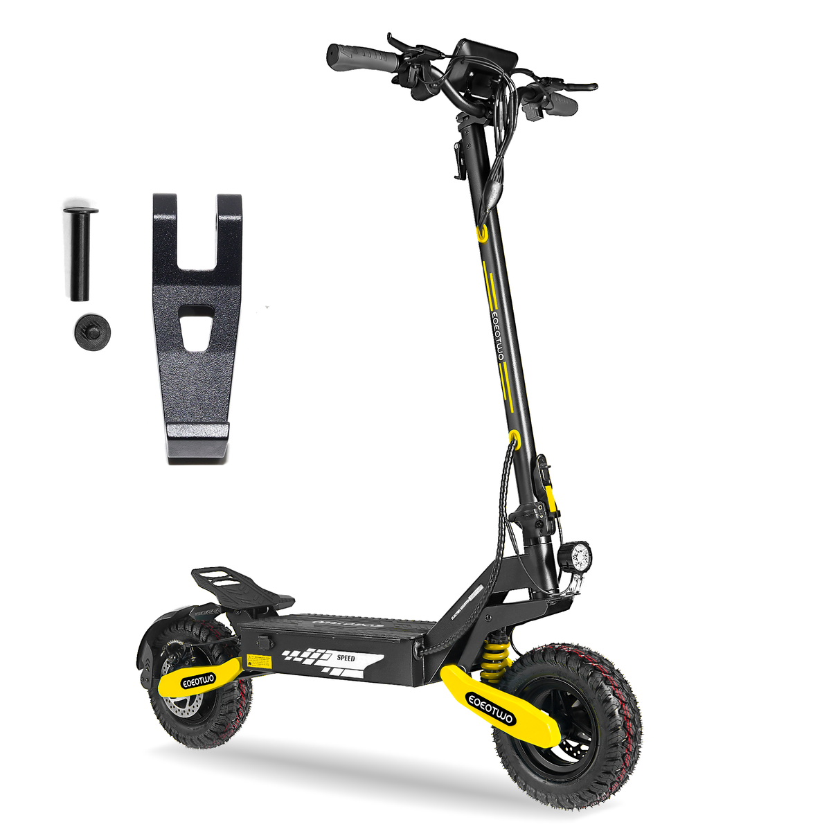 EOEOTWO GT06 624Wh Battery Electric Scooter Yellow