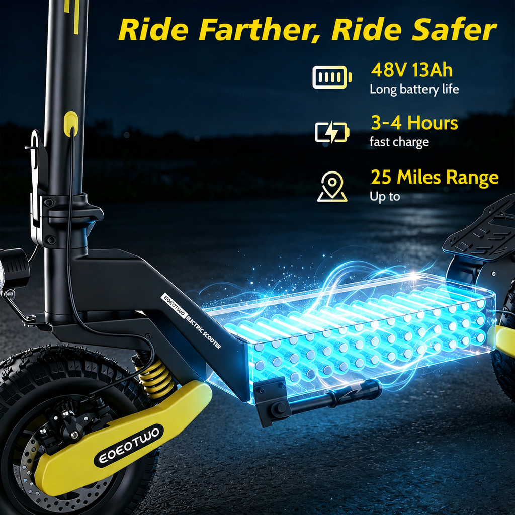 EOEOTWO 1200W Off Road Electric Scooter