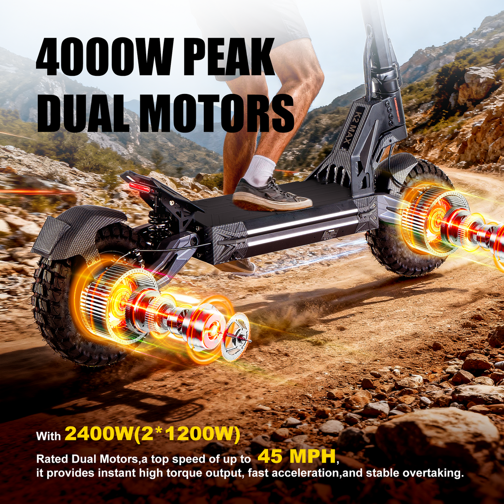 EOEOTWO K2MAX Escooter  45MPH
