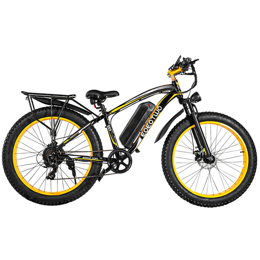EOEOTWO E01  26" Fat Tire 1000W Electric Bike