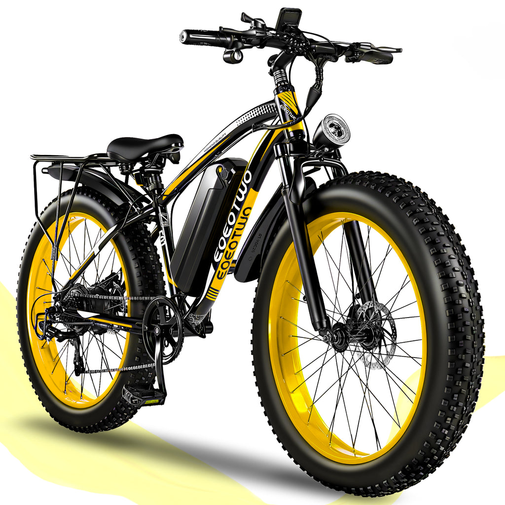 E01  34MPH All-Terrain Electric Bike Yellow