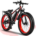 E01 34MPH All-Terrain Electric Bike Red